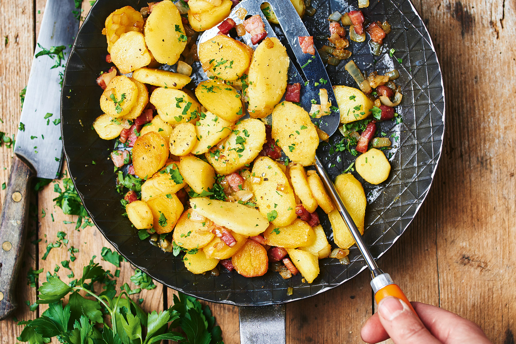 Knusprige Bratkartoffeln